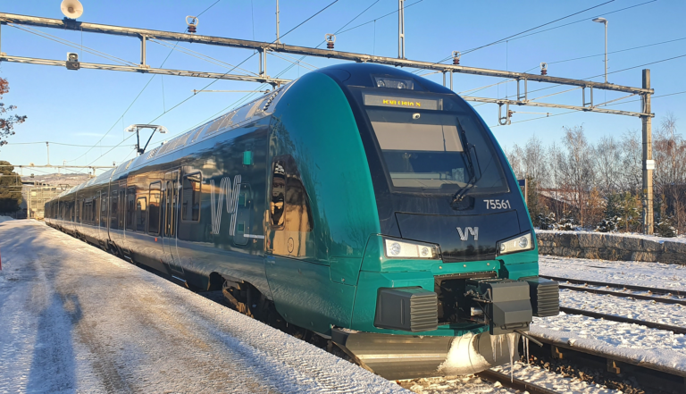 Ombygging på Gjøvik stasjon fører til at det blir buss for tog